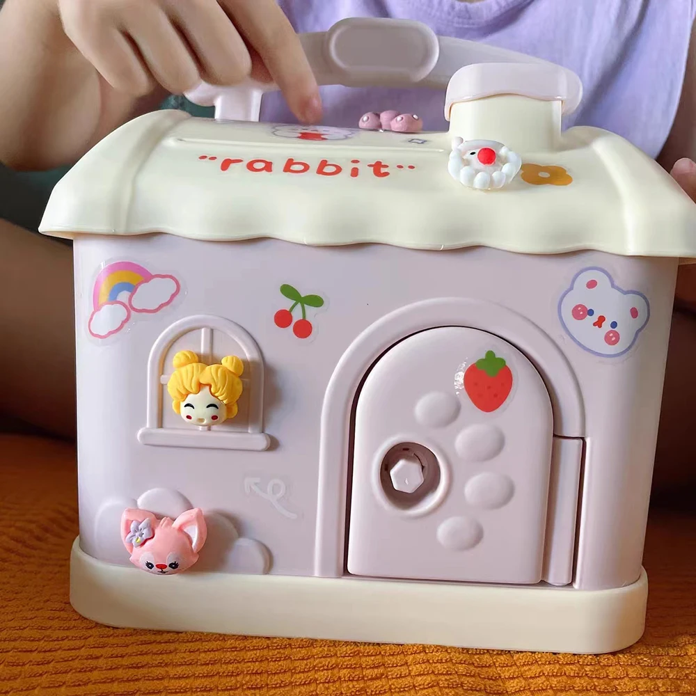 Boîte à Carte Mariage Alnicov En Bois - Tirelire Avec Serrure, 31x24x22cm | DIY Déco Réception