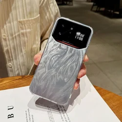 Luxury Laser Silver Gradient Hard Case - Shockproof Phone Cover with PC Back and TPU Bumper for Infinix Note 60 Ultra (YS)