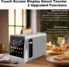 Touch Screen Toaster 2 Slice Bagel Toaster with LCD Display Stainless Steel Smart Digital Toasters with Single Slot Toasting 3