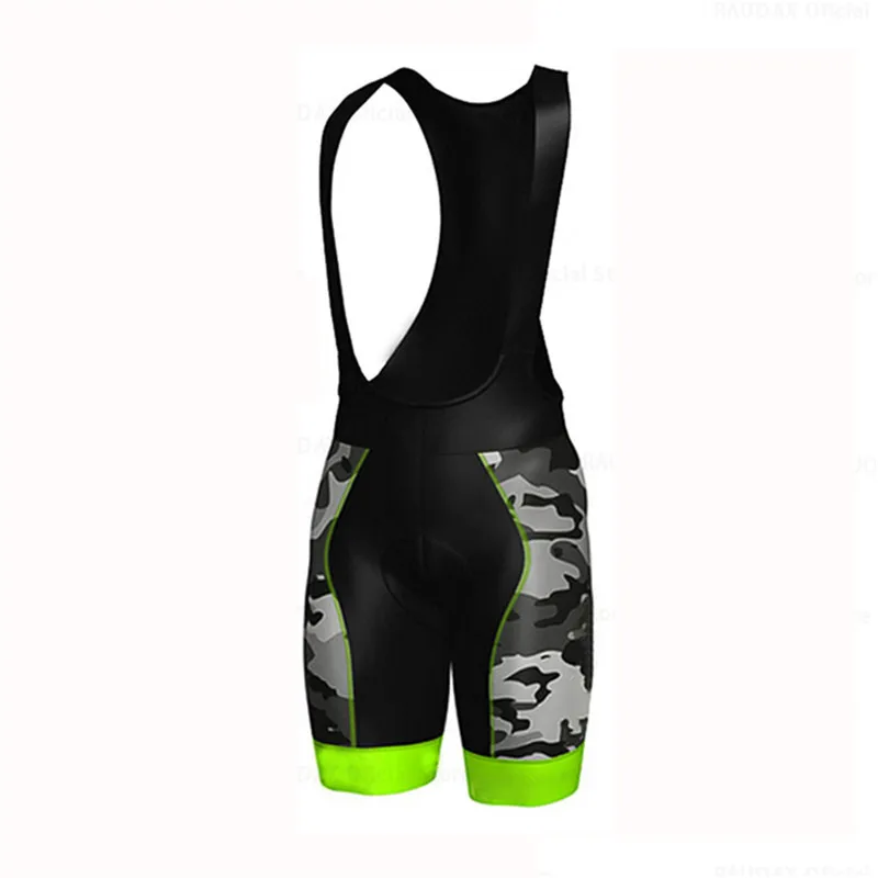 Camouflage Cycling Bibs Shorts Mountain Bike Breathable Men's 19D Gel Padded Bike Tights Triathlon Man Pro Bicycle Shorts Under