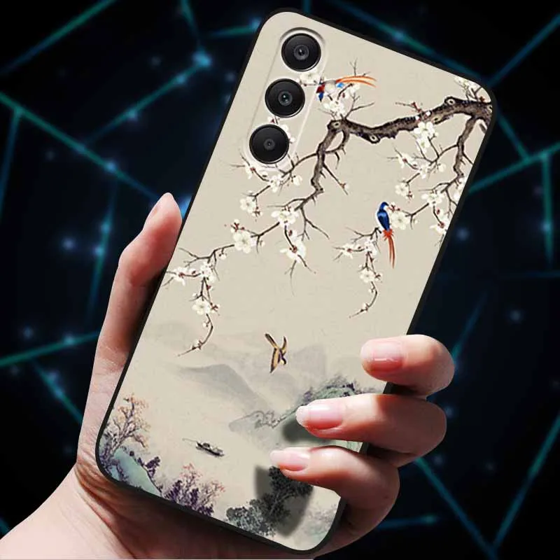 3D Floral Embossed Soft Silicone Phone Case - Elegant Back Cover Shell