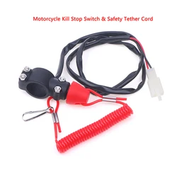 Universal Motorcycle Kill Switch & Safety Tether Cord (Onesize)