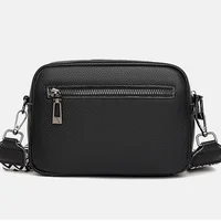 Sac à bandoulière multi-espace pour femmes, Design de mode, grande capacité, matériau PU, sac à bandoulière simple léger 3