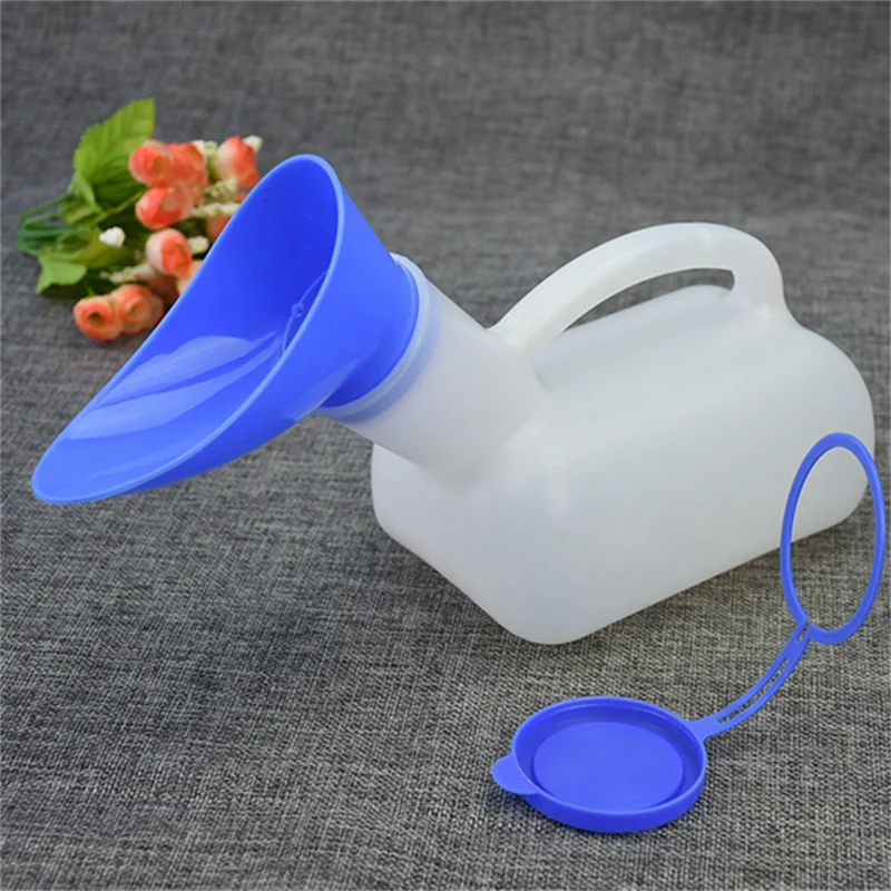 1000ML Portable Plastic Mobile Urinal Toilet Aid Bottle Outdoor Camping Car Urine Bottle For Women Men Journey Travel Kit portable urinal