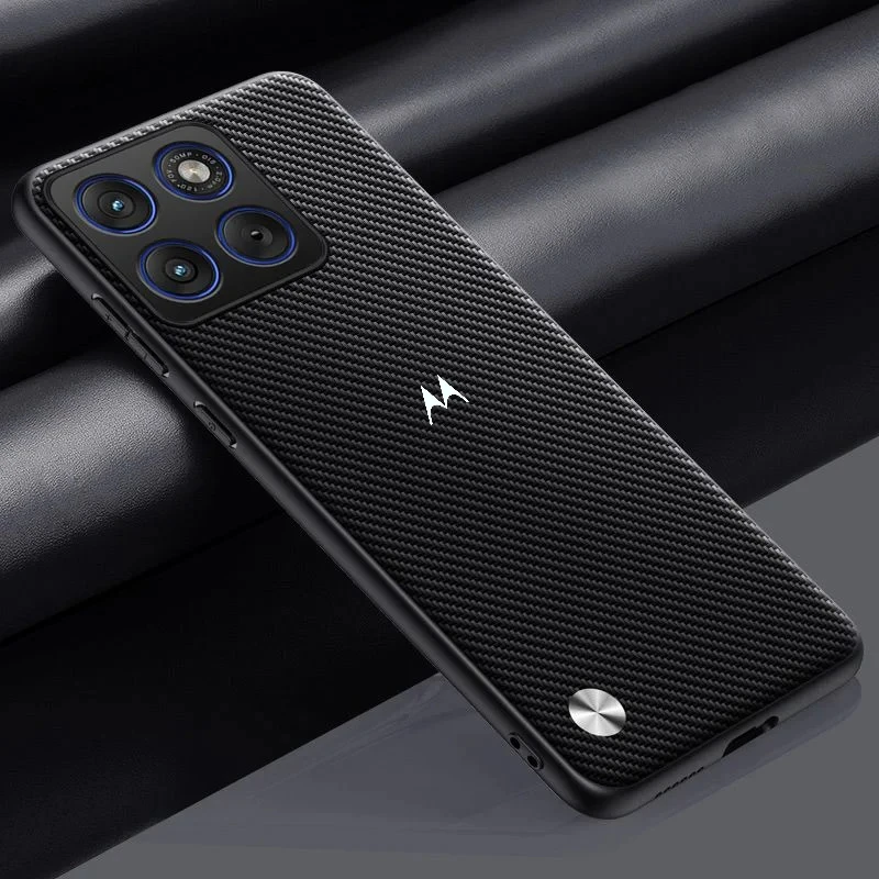 Luxury Plain PU Leather Anti-Drop Phone Case