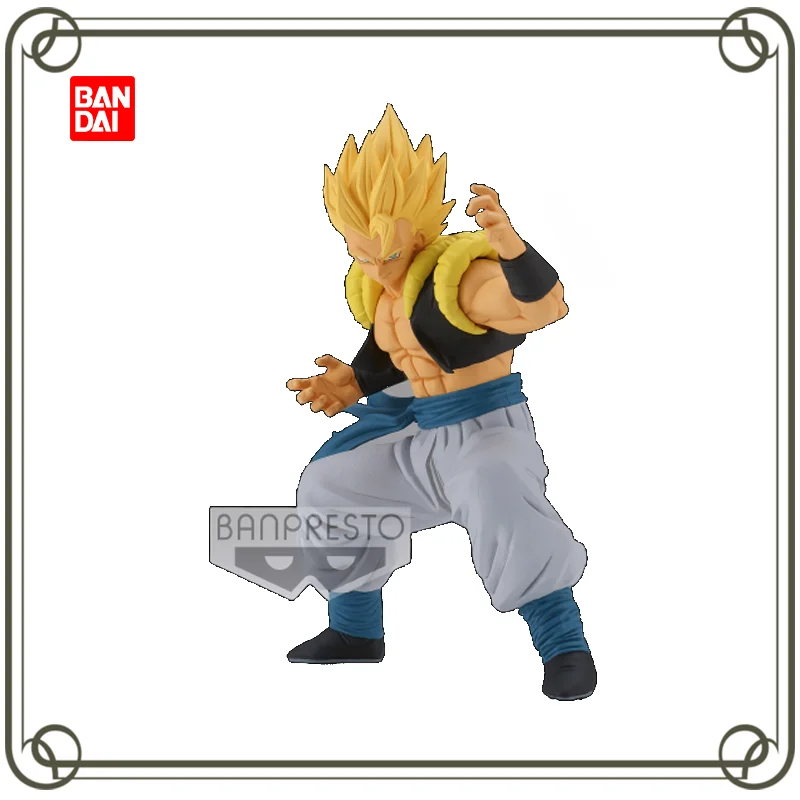 

Original BANDAI BANPRESTO Dragon Ball Super Gogeta Super Saiyan Anime Figure Kids toy Christmas gift