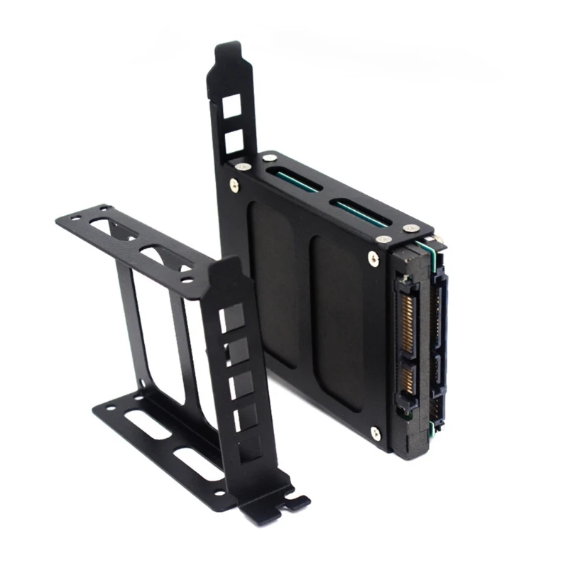 2.5" 3.5" Hard Tray Holder for PCI SSD HDD Metal Mounting Bracket Heat Dissipation SSD Mounting Bracket Adapter