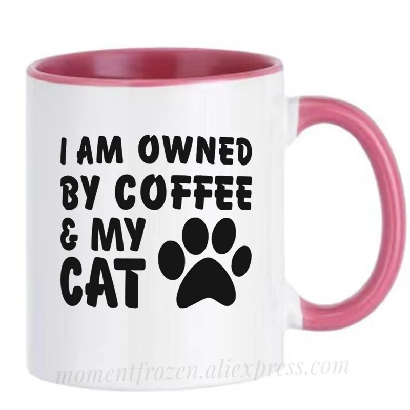 

Котенок, кошка, кружки, чай, молоко, какао, кофе, дорожные чашки, посуда для напитков, посуда, посуда для кофе, домашняя наклейка, подарки друзьям