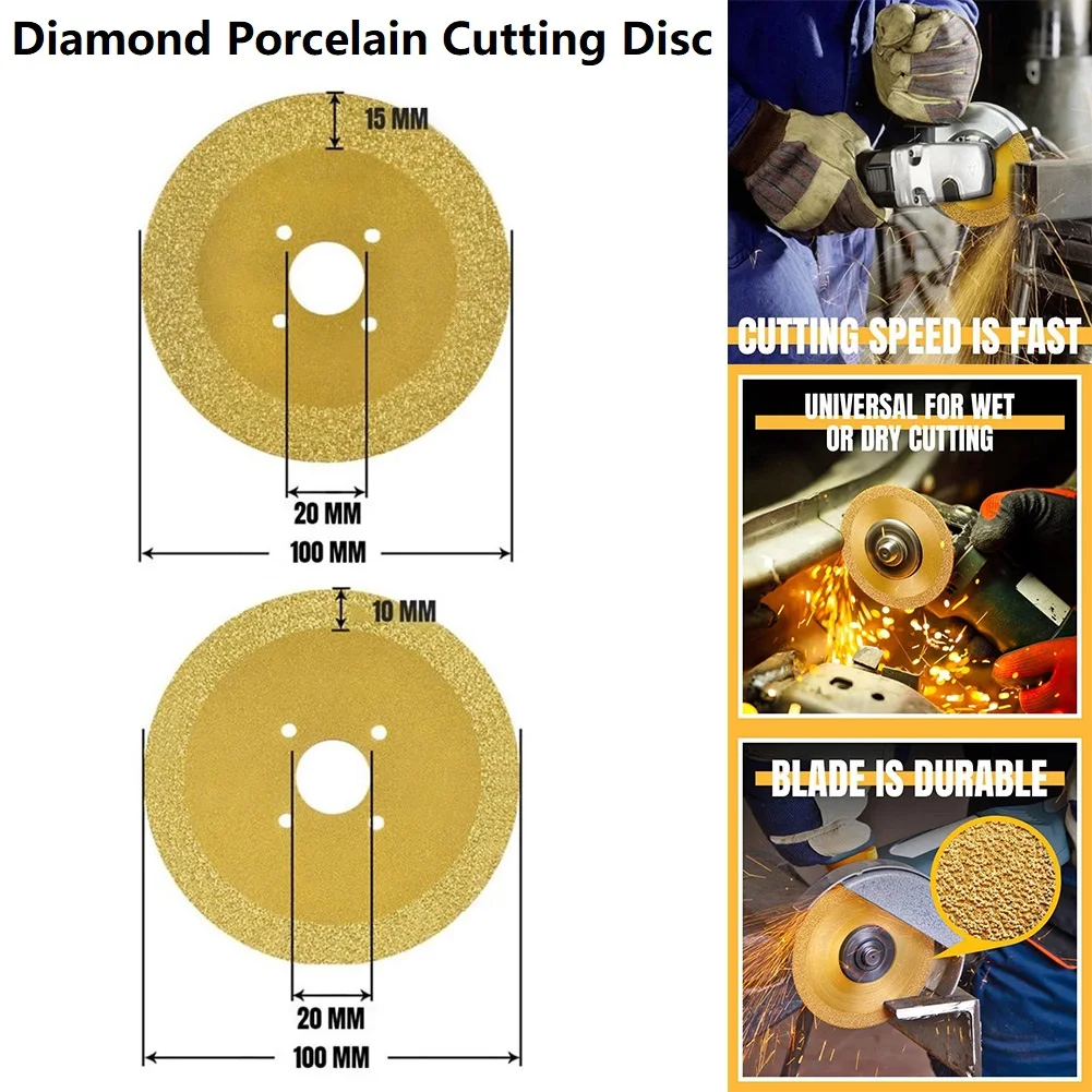 100mm Diamond Cutting Disc Tiles Ceramic Circular Saw Blade Angle
