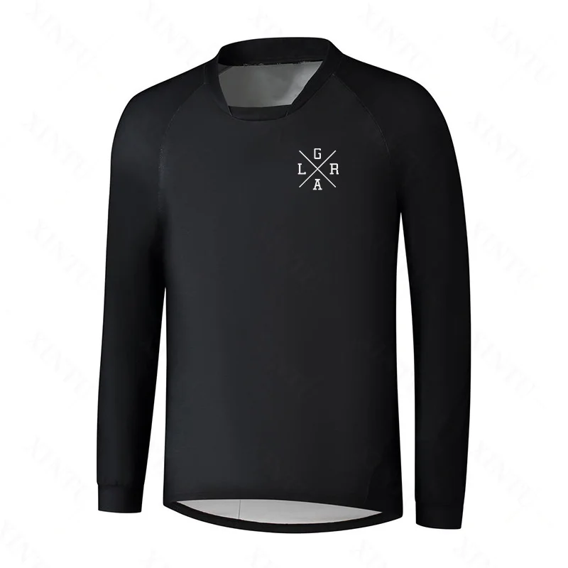 thumbnail image 1 of Nueva camiseta de manga larga Loose Rider DH Motocross, chándal para hombre, BMX, MTB, bicicleta de montaña, carrera de resistencia, camiseta transpirable, 1 of 4