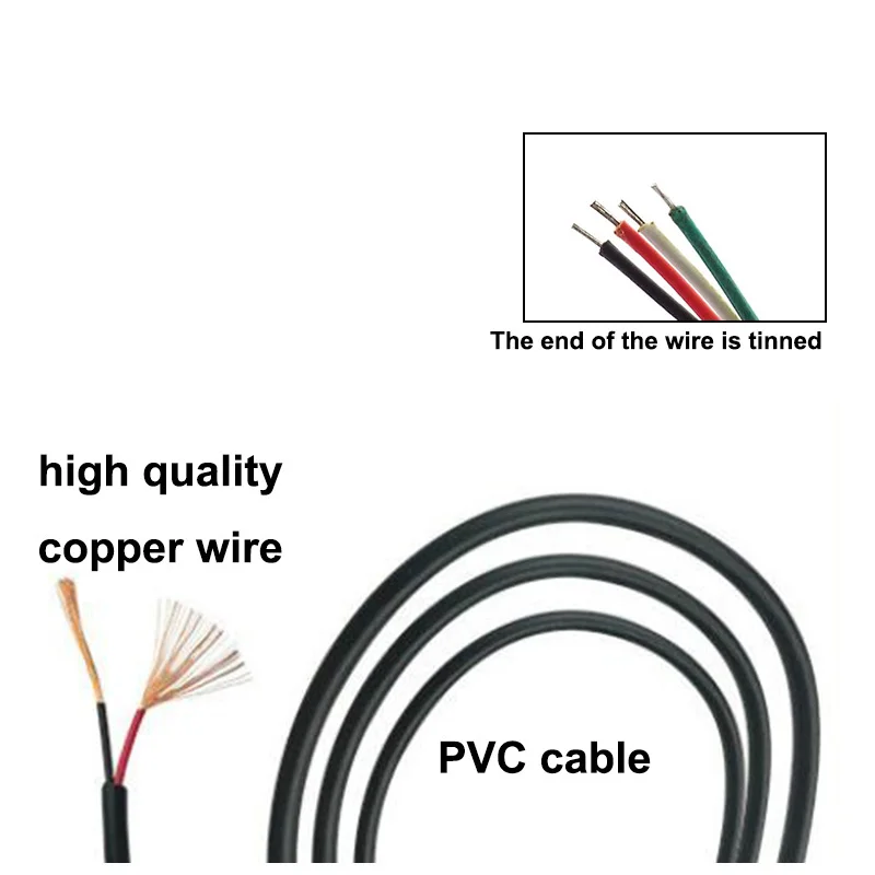 Nowy 3.5mm 3-stykowy 4-rdzeniowy męski złącze żeńskie Aux 0.3m 1m kabel rozszerzenie Audio z przewodem końcowym 3.5mm Stereo Diy przewód Audio