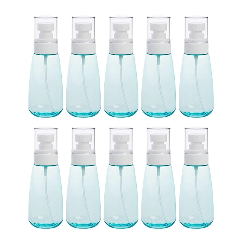 

10 шт., пластиковые флаконы-распылители для духов, 100 мл