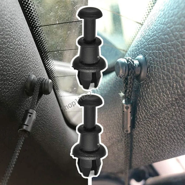 Car Trunk Lanyard Fixing Clip Parcel Shelf String Clips 1M6867574A For VW GOLF MK5 MK6 5 6 Auto Knob Holder Pivot Hanger Peg 5