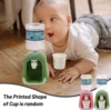Mini Children Dual Water Dispenser Toy Cute Cold/Warm Water Juice Milk Drinking Fountain Simulation Cartoon Kitchen Toy for Girl 5