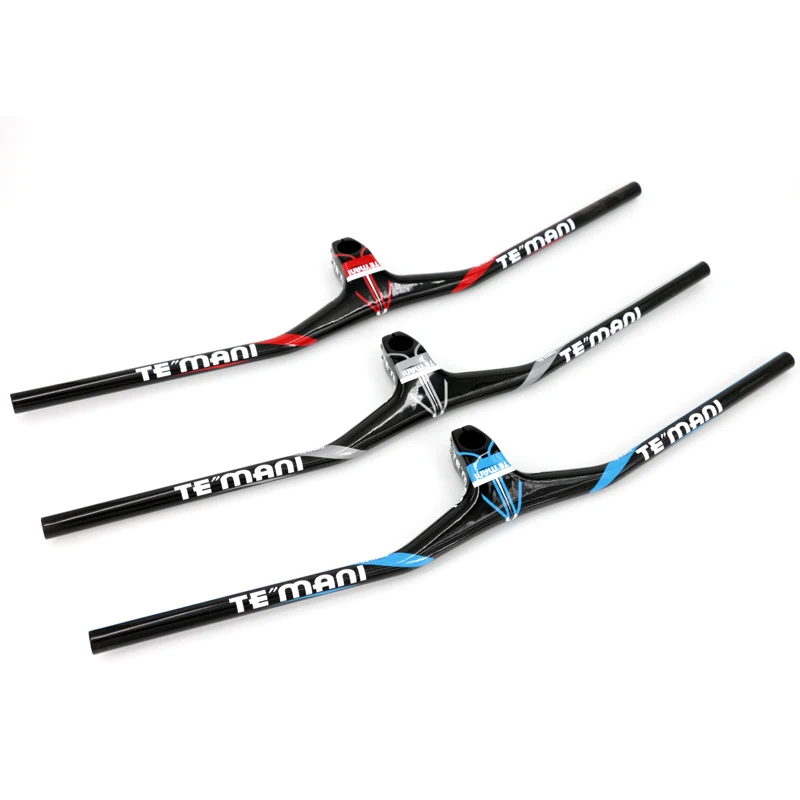 Cintre Vtt Carbone 720 Guidon VTT En Carbone Intégré 3K Dilwe - Potence De Route Brillante Guidon Velo