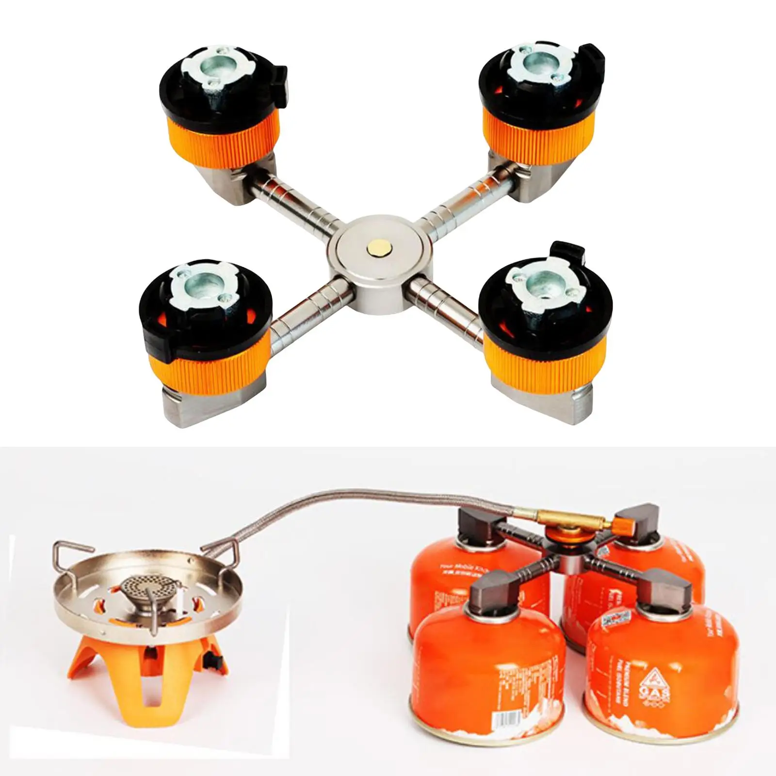 Lightweight Stove Adapter Burner Connector Gas Tank Converter for