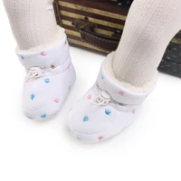 Winter Newborn Baby Cotton Booties Non-Slip Sole Toddler Boys Girls First Walkers Infant Warm Snow Boots 0-18M 6