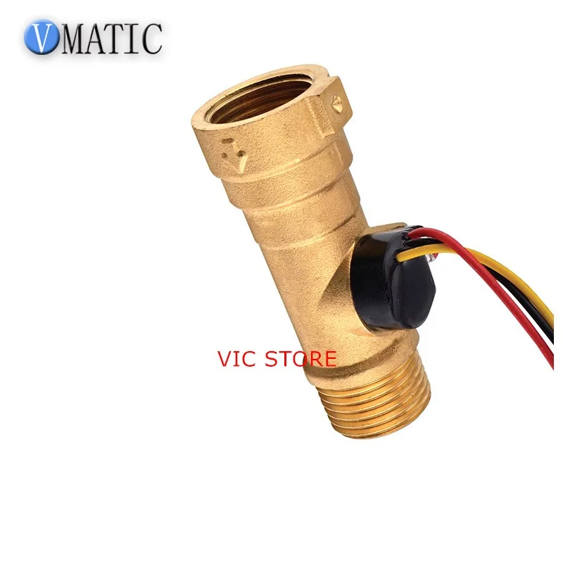Water Pump Magnetic Brass Flow Switch Reed Sensor VCA568-2