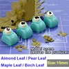 4 Styles Leaf Maker Scene Scenario Maker Real Fall Leaves 15mm 1