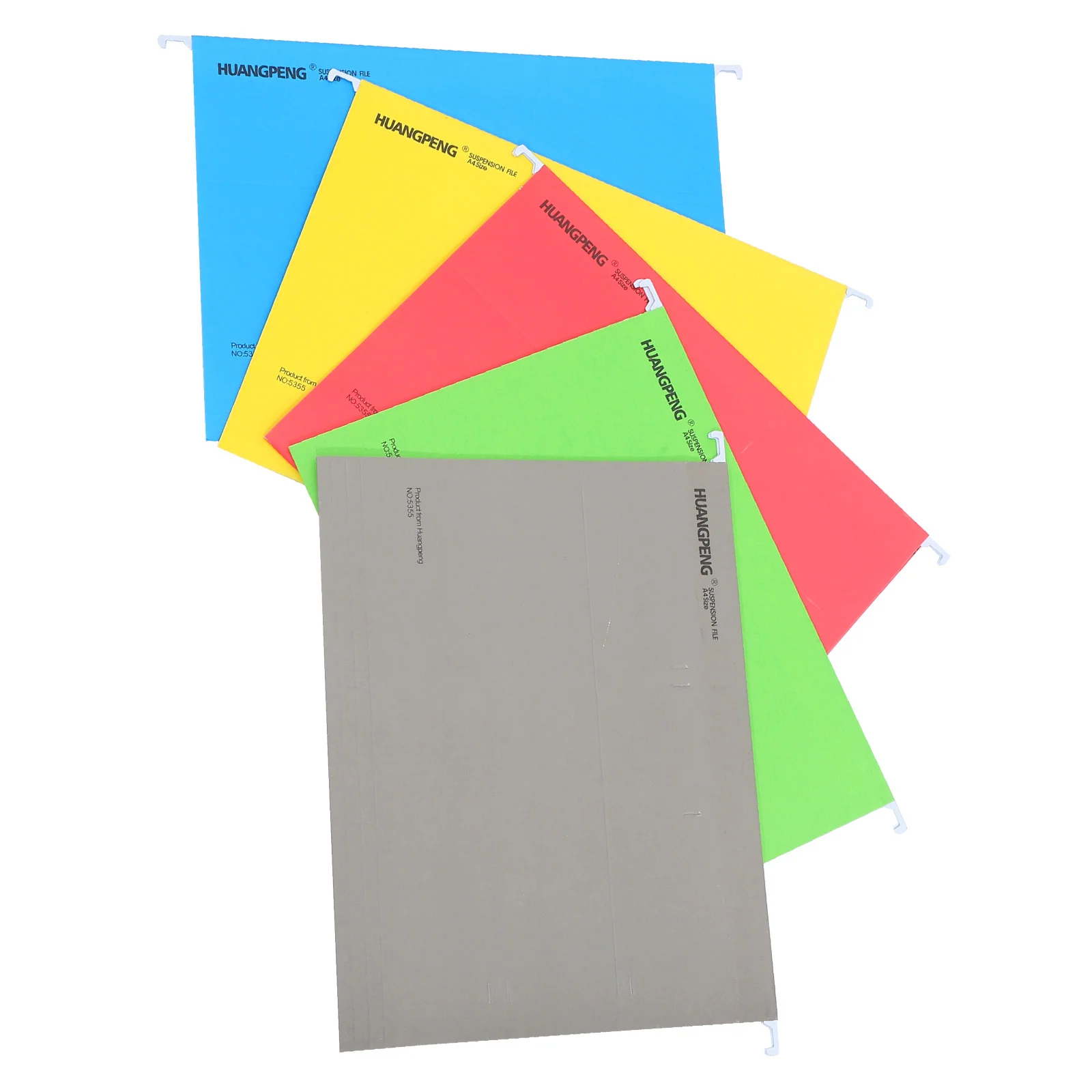 

5 Pcs Organizer Labor Clip Office Hanging Folder Frame Paper Colorful File Drawer Filing Folders Hanging