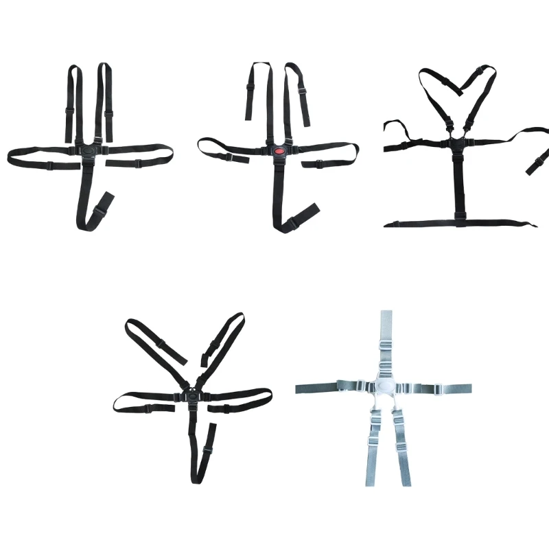 Upgrade Children Safety Harness Universal Baby 5 Point Harness Belt for