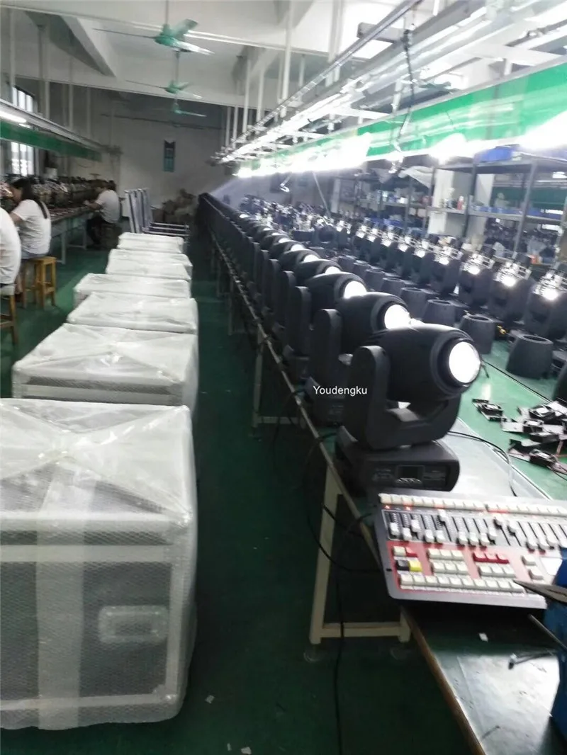 4 pieces Stage dmx moving heads led 150W LED Beam Moving Head Spot Light DMX Gob