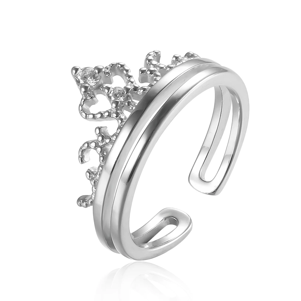 Женское составное кольцо из серебра 925 пробы | AliExpress