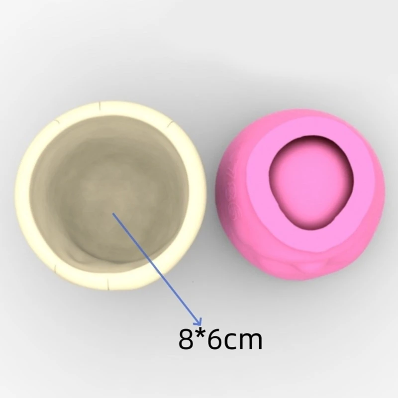 Elegant Face Succulent Vase Silicone Mold for Enthusiasts and Garden Lovers