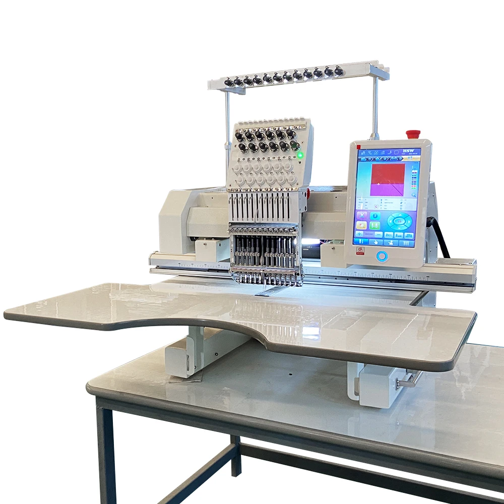 Lewanjoy Home Use Embroidery Machinery Single Head Computerized