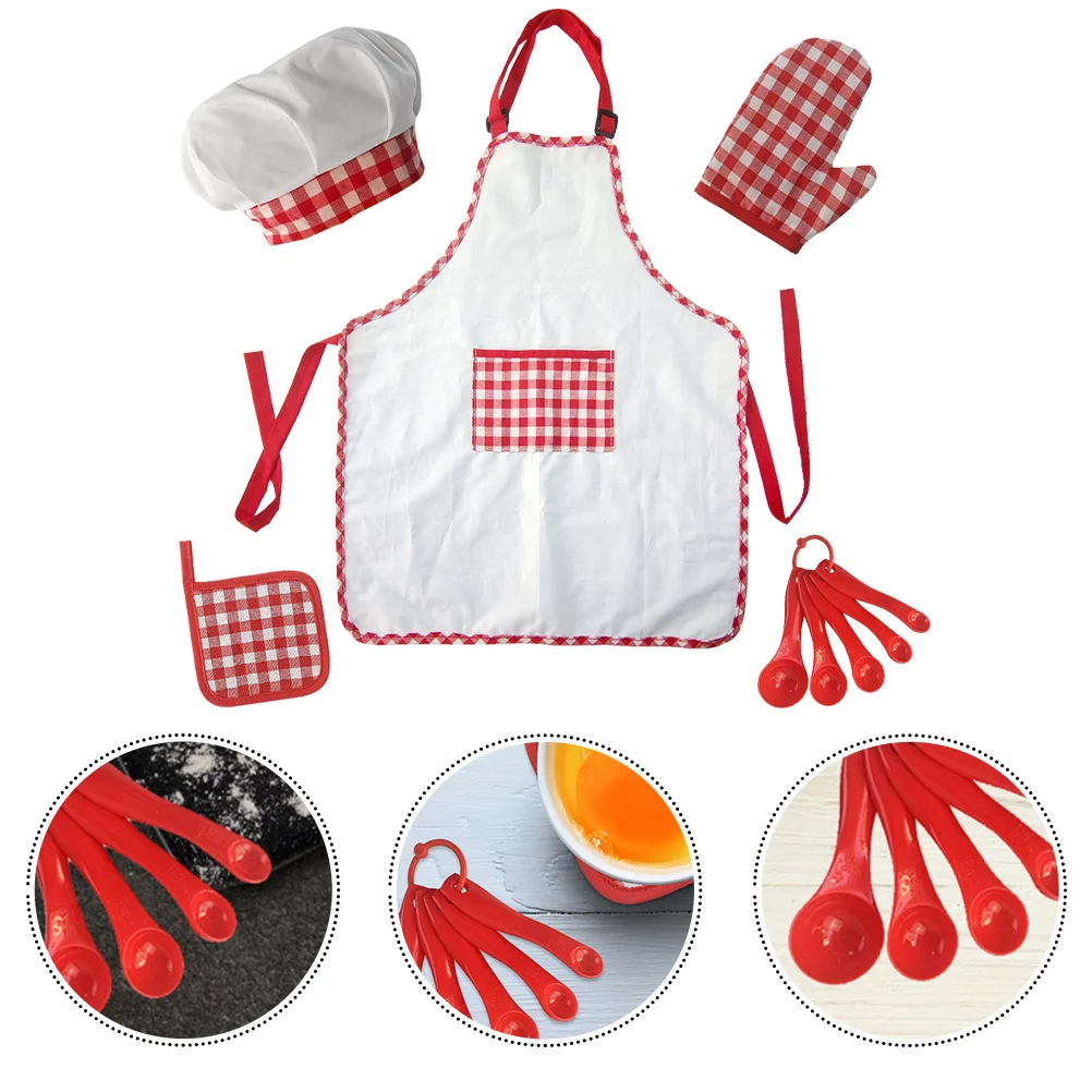 

Boss Has Kids Cooking Apron Child Kitchen Supplies Boy Children Aprons for Girls Toddler