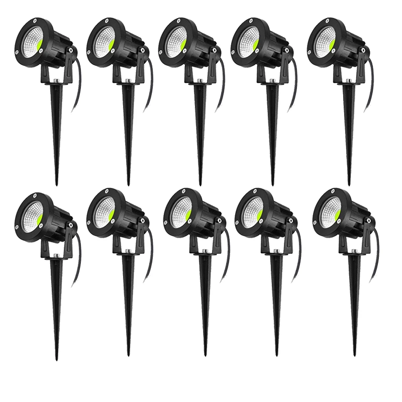 LED Garden Lights Outdoor LED Waterprof Lawn Lamp 220V110V 10W