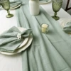 Set of6 Cotton Cloth Napkins Gauze 30x30cm Fabric for Wedding Decor Everyday Use Dinner Tea Towel Table Village Christmas Napkin 6