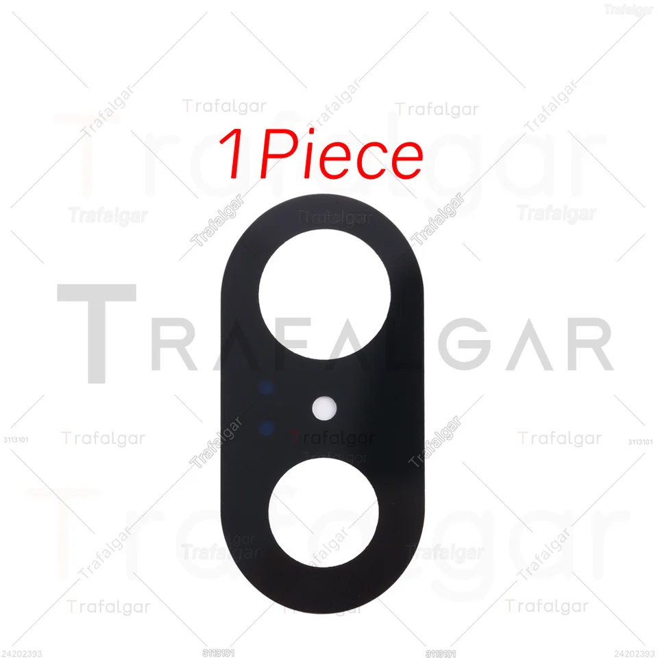 10 Pièces Pour IPhone X XR XS Max Lentille En Verre De Caméra Arrière Avec Autocollant Adhésif Pièces De Rechange - Foto 3