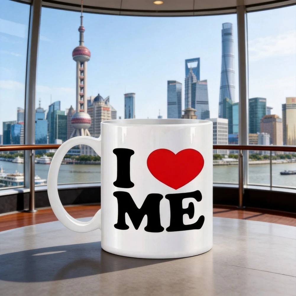 Charming Anime Ceramic Mug - Unique & Funny Drinkware
