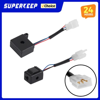 E-Bike 12V 48V 60V LED Relè lampeggiante Segnale di svolta Lampeggiatore Relè luci LED lampeggianti a tre fili per bicicletta elettrica Sostituisci la parte