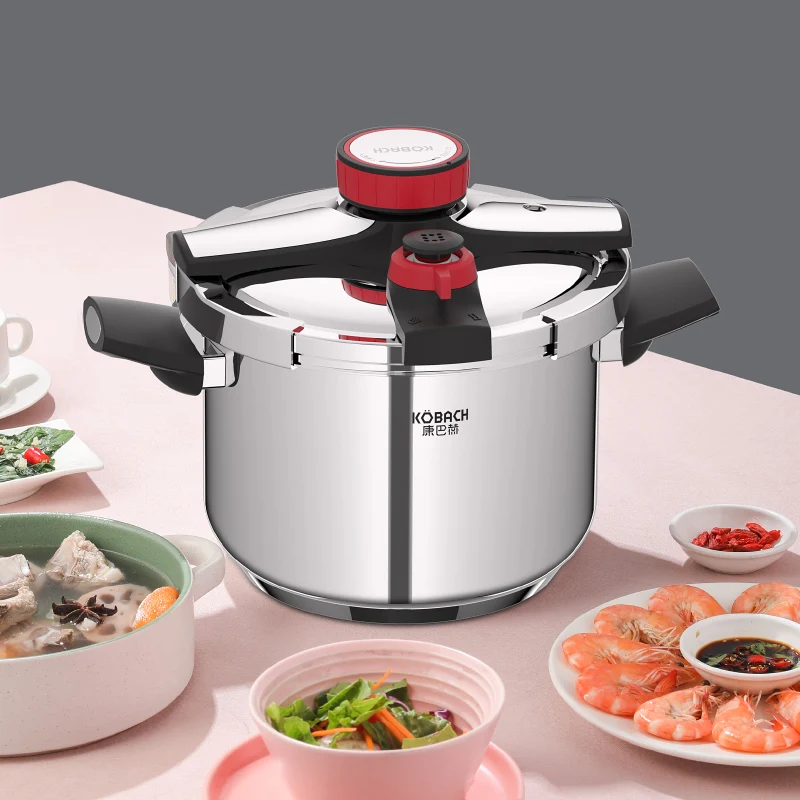 Explosion-Proof Stainless Steel Pressure Cooker, Rice Cooking