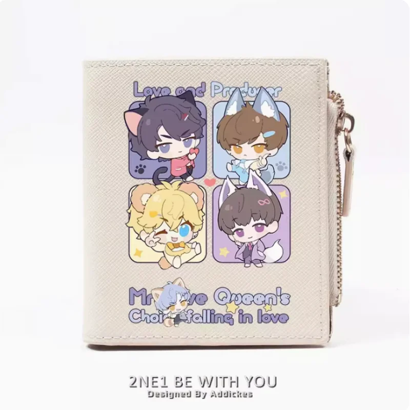 Love Producer Victor Kilo Anime Fashion Wallet PU Purse Card Coin Zipper Money Bag Cosplay Gift B496