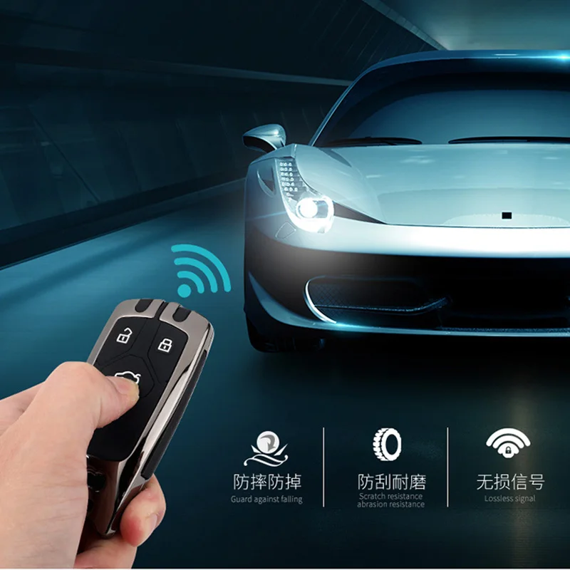 Custodia-per-chiave-a-distanza-per-auto-in-lega-di-zinco-Shell-per-Audi-A4-B9.jpg Custodia per chiave a distanza per auto in lega di zinco Shell per Audi A4 B9 A5 A6L A6 S4 S5 S7 8W Q7 4M Q5 TT TTS RS Coupe accessori per lo Styling - Custodia per chiave a distanza per auto in lega di zinco Shell per Audi A4 B9