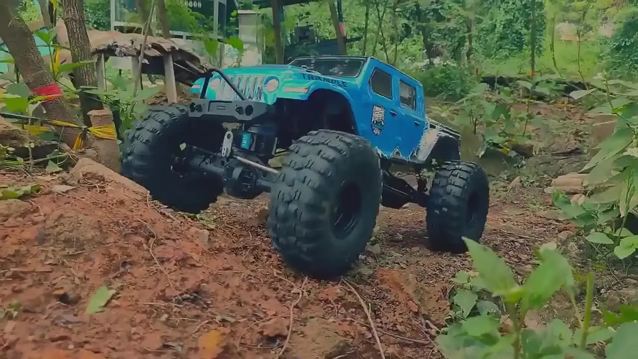 クローラー1:10,18100g,4wd 1/10,全地形対応車,シングル,緑,青,2.4