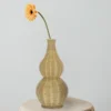 Flower Basket Bamboo Vase Woven Baskets Arrangement Bottle Container Pots for Plants 4