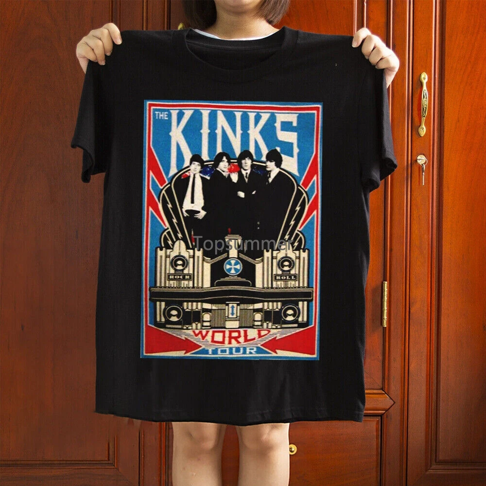 

The Kinks Band Collection Singer Men Tshirt Hot Unisex
