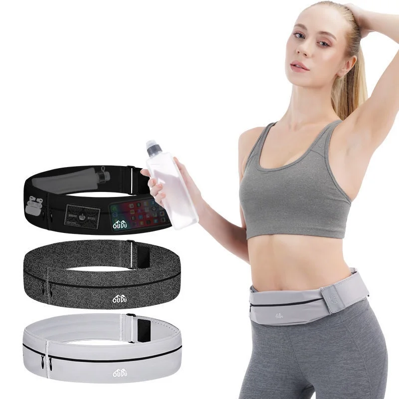 Running Waist Bag Waist Bag Running Marathon Outdoor Sports Hiking Cycling Mobile Phone Fanny Pack Gym Fitness Water Bottle Belt Pouch