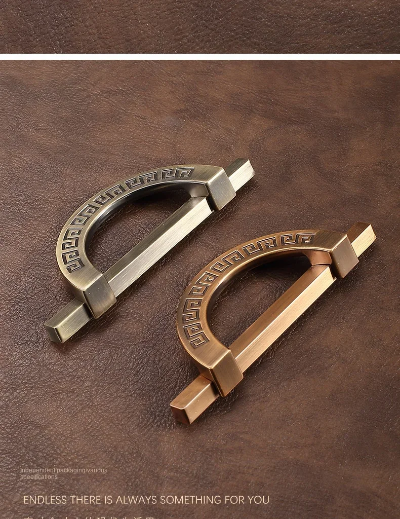 Description Picture 4 of itemVintage Cabinet Door Handles 96/128mm Zinc Alloy Furniture Handles Cupboard Wardrobe Pullls Home Drawer Door Knobs Hardware