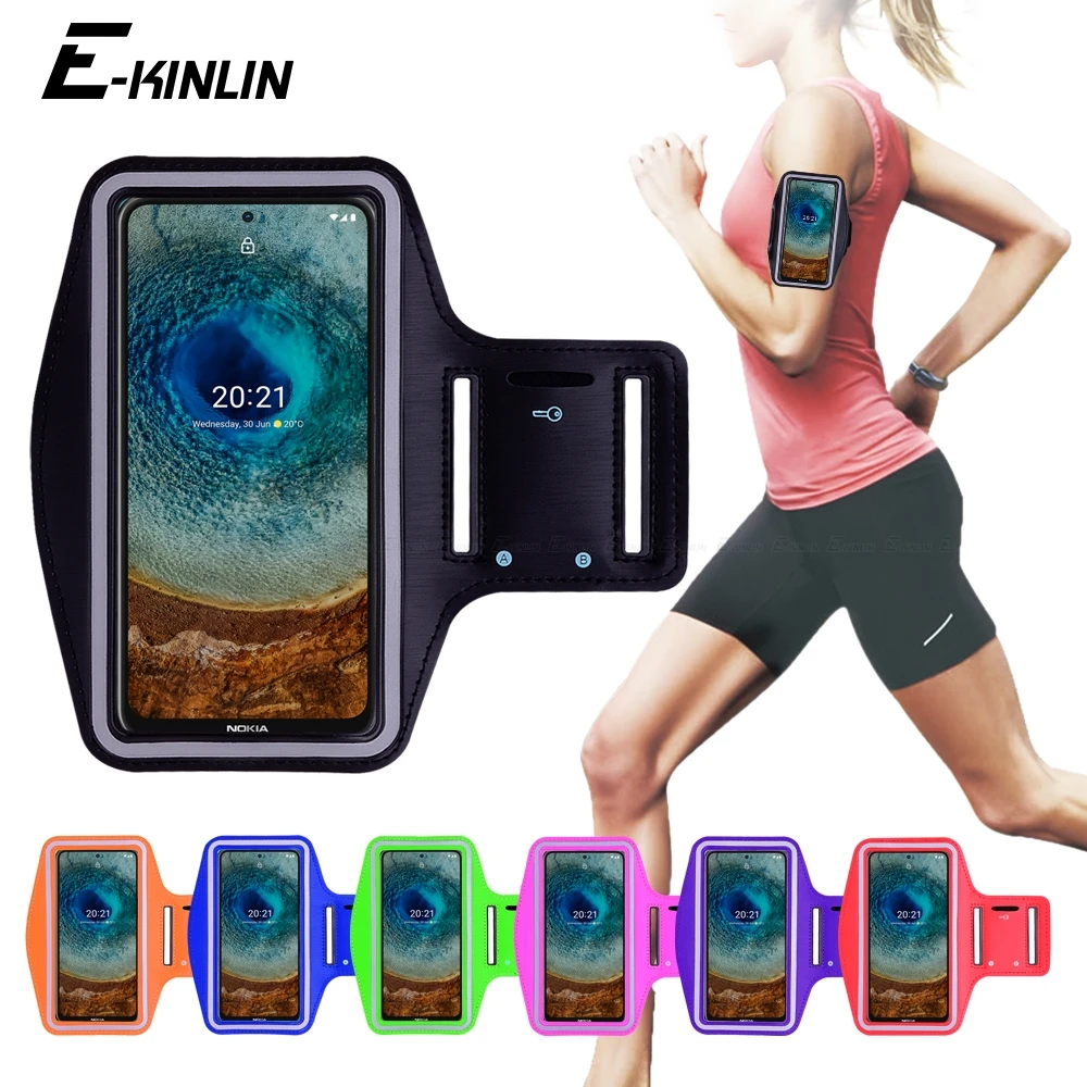Running Gym Cycling Sport Workout Cover Per Telefono Per Nokia X30 X100 X10 Xr21 Xr20 X20 5G Custodia Per Fascia Da Braccio