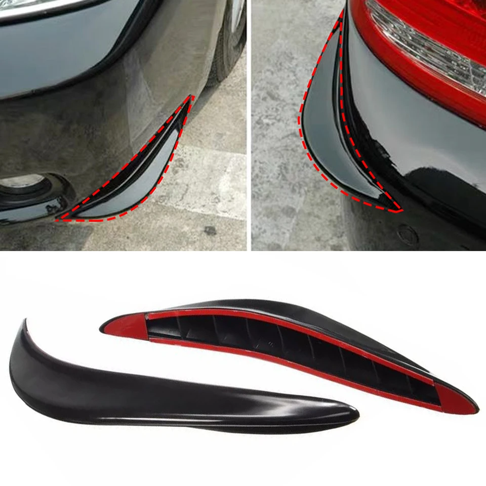 4 Bandes De Protection Pare-chocs Angle Voiture - Auto-adhésif, Anti-rayures, Universel