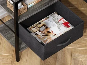 nightstand bed side table nightstand with charging station nightstand with drawer narrow 