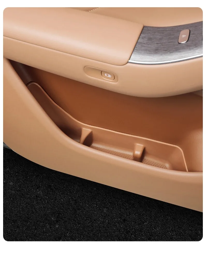 For AITO 8 M8 2025 Car Door Lower Storage Box TPE Four Doors Waterproof Partition Storage Organizer Tray Car Interior Accessorie detail image 10