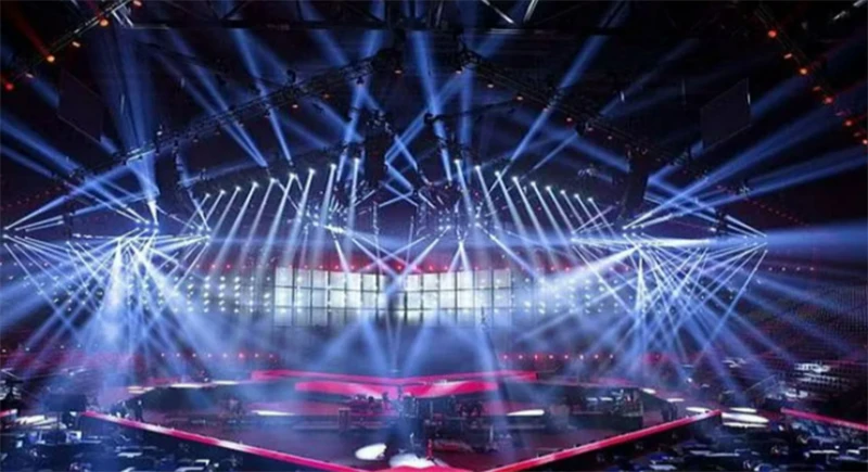 4 pieces Beam 380W moving head dj light rotation rainbow effect dmx 20R dj beam