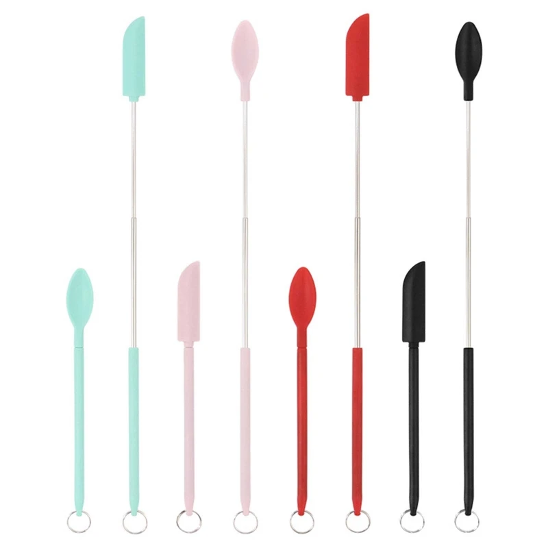 Silicone Slim Spatula - Red