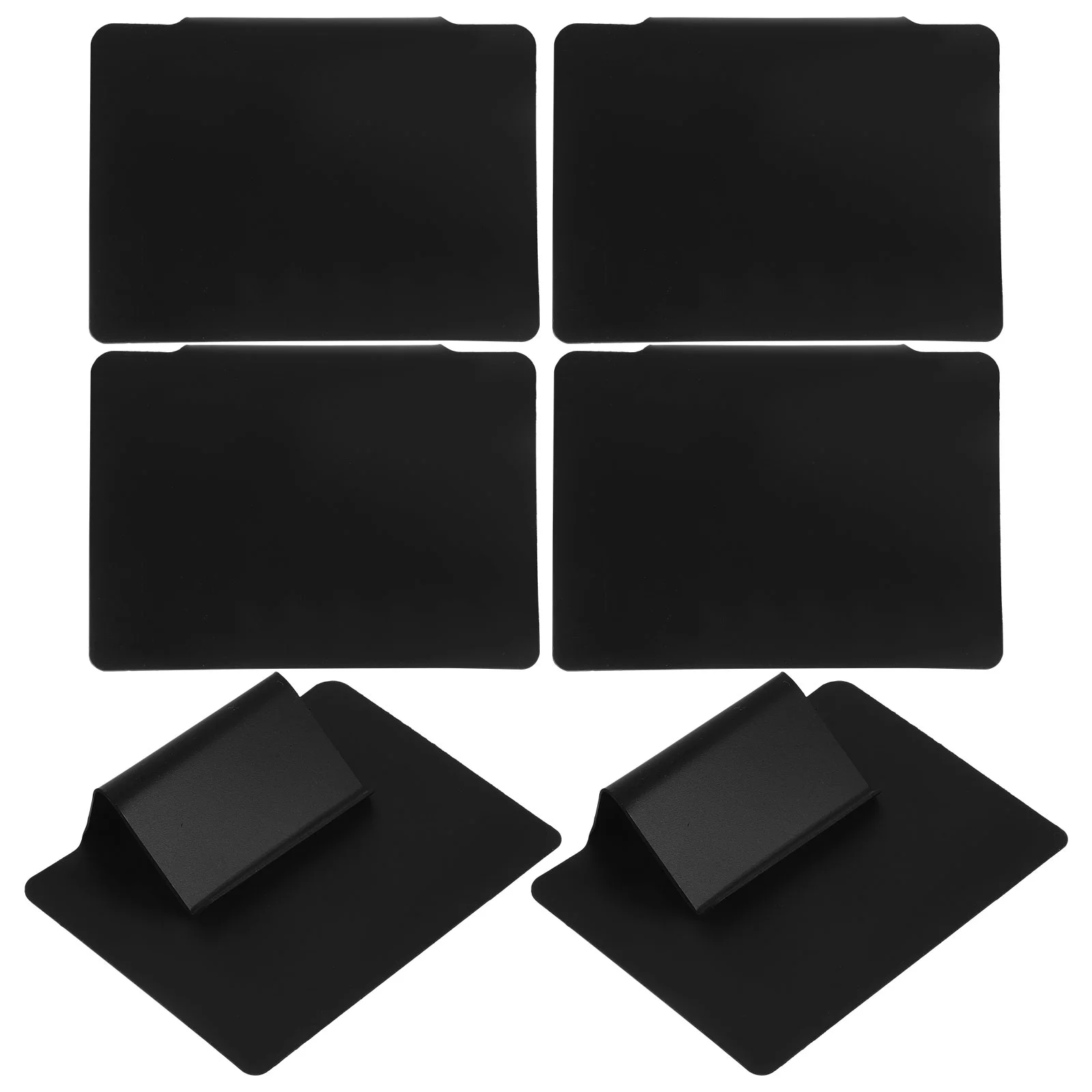 

6pcs Mini Chalkboards Hanging Small Blackboard Tags Reusable Food Labels